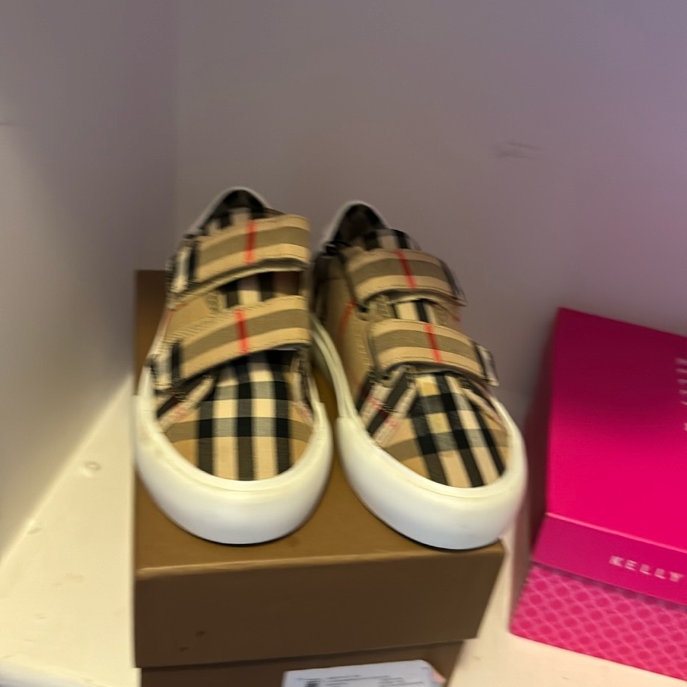 Brand New Toddler Burberry Sneakers